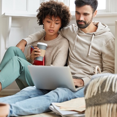 Sesión de terapia de pareja online